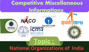 National Organizations in India