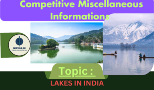 Lakes in India