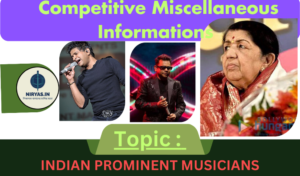 Indian Prominent Musicians