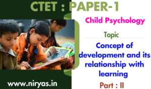 Concept of Learning